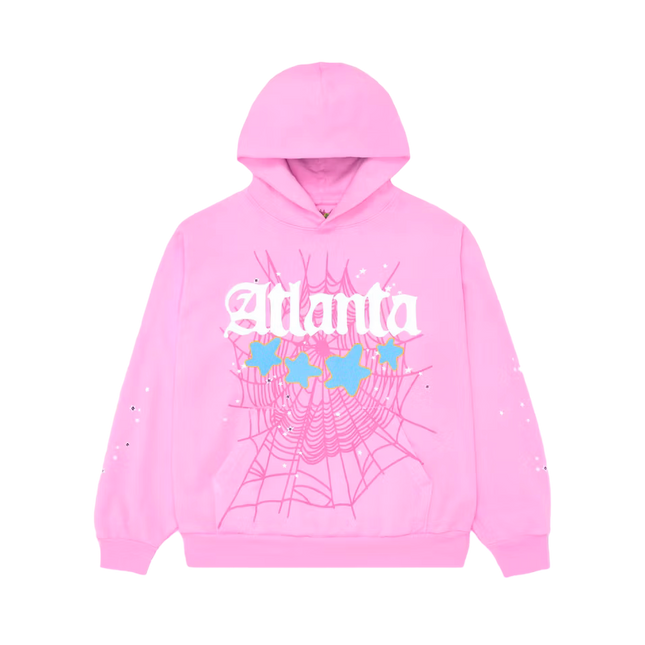 Sp5der Hoodie Atlanta Pink