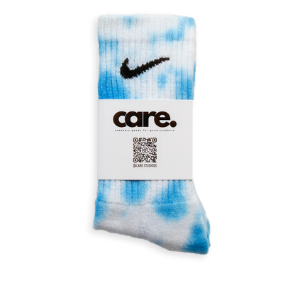 Nike Tie Dye Socks Sky Blue by CARE STUDIOS