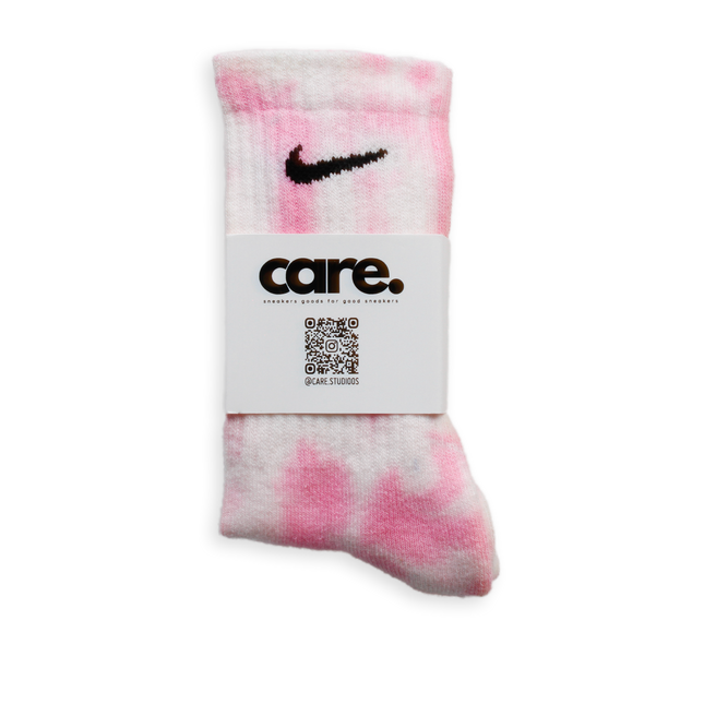 Nike Tie Dye Socks Pink by CARE STUDIOS
