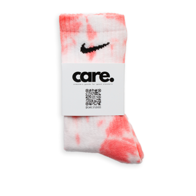 Nike Tie Dye Socks Red by CARE STUDIOS
