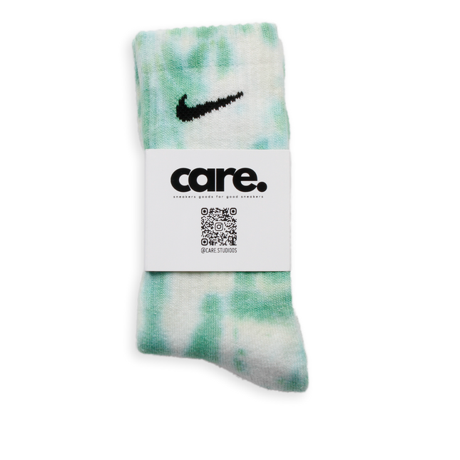 Nike Tie Dye Socks Avocado by CARE STUDIOS