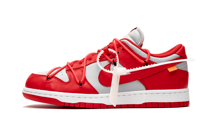 Nike Dunk Low Off-White University Red