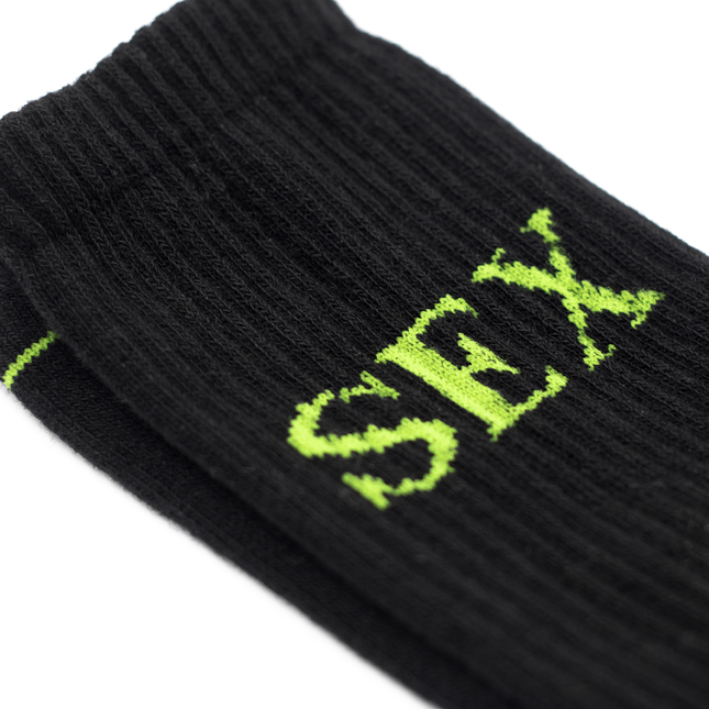 "SEX" in the back of a limo Socks