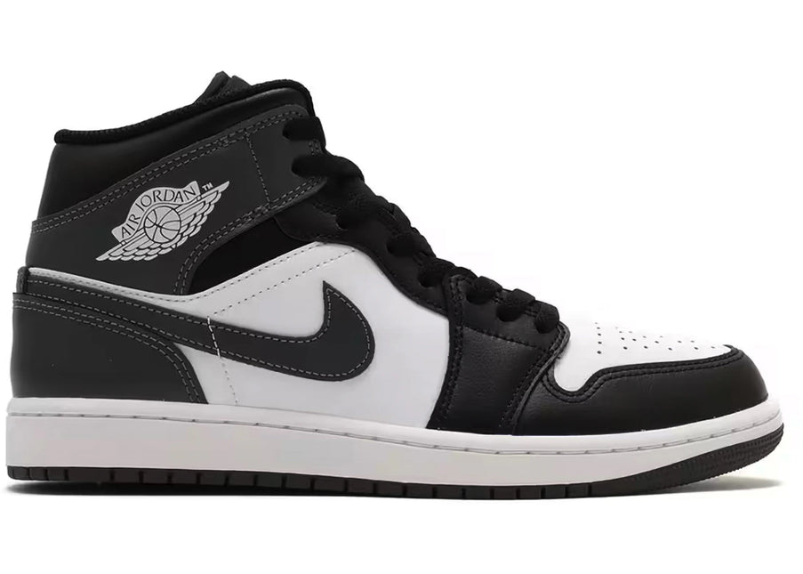 Air Jordan 1 Mid Black White Iron Grey - DQ8426-001