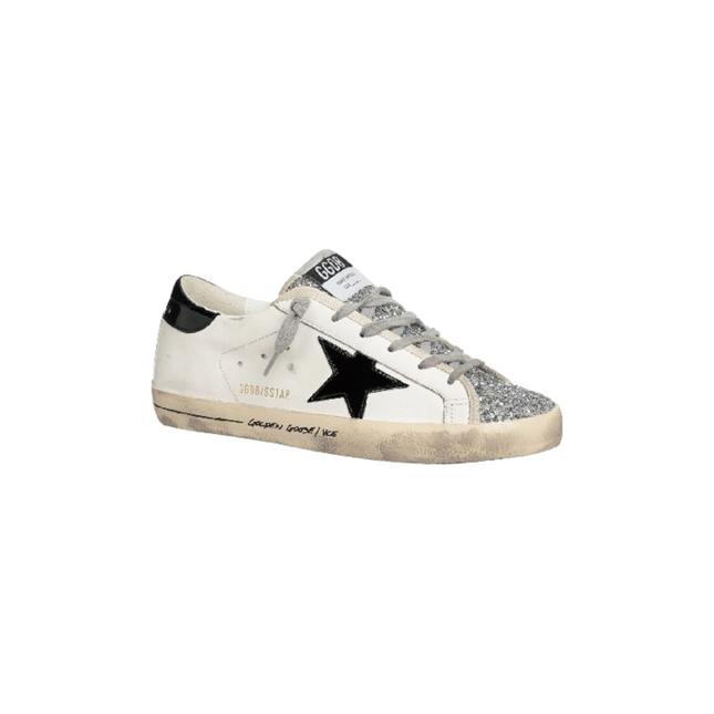 Golden Goose Superstar Glitter Black Silver White