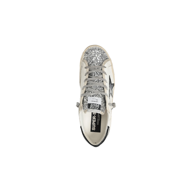 Golden Goose Superstar Glitter Black Silver White