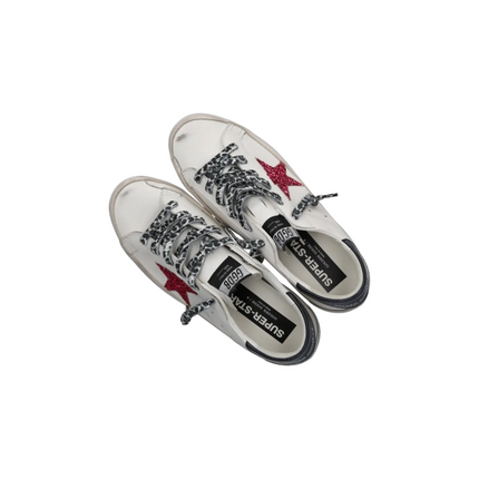 Golden Goose Superstar Fuchsia Blue White