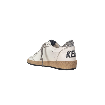 Golden Goose Ballstar Silver White