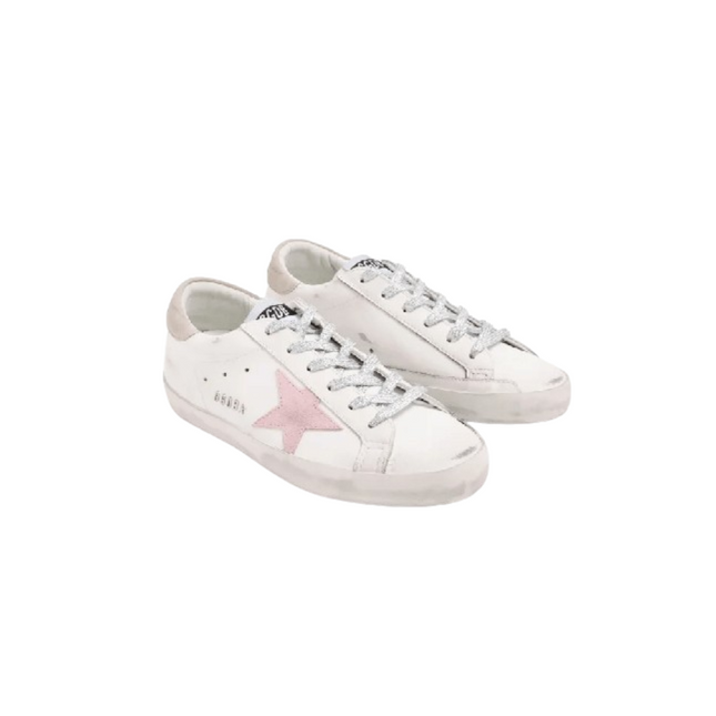 Golden Goose Superstar Pink White