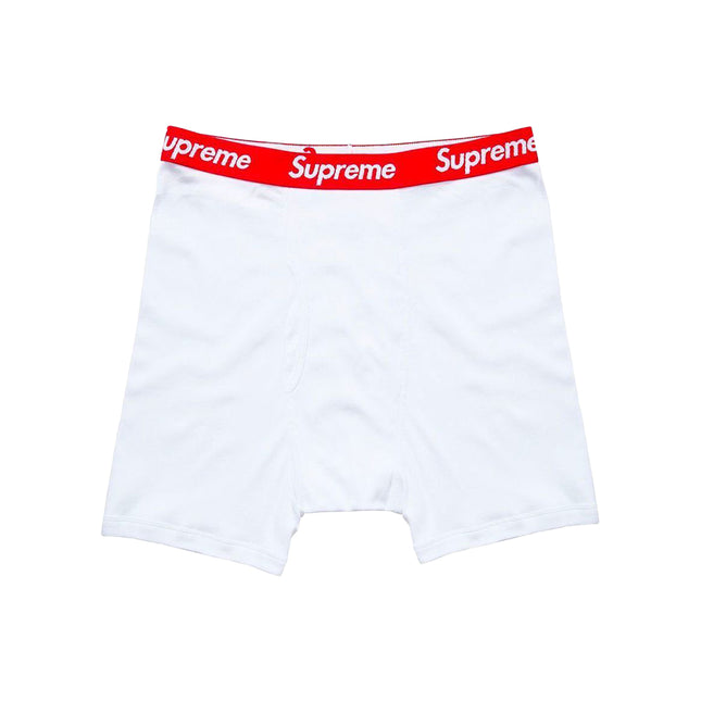 Supreme Hanes Boxer White