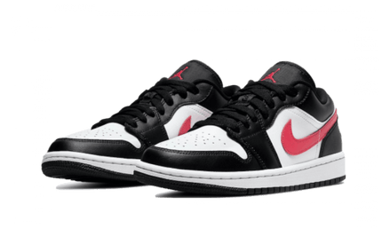 Air Jordan Air Jordan 1 Low Black Siren Red - DC0774-004