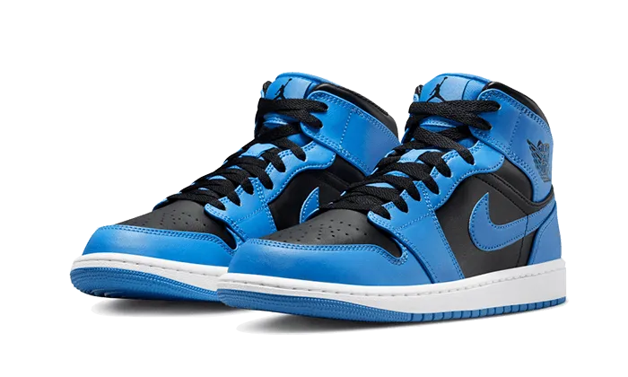 Air Jordan 1 Mid University Blue Black - DQ8426-401