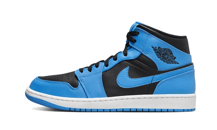 Air Jordan 1 Mid University Blue Black - DQ8426-401