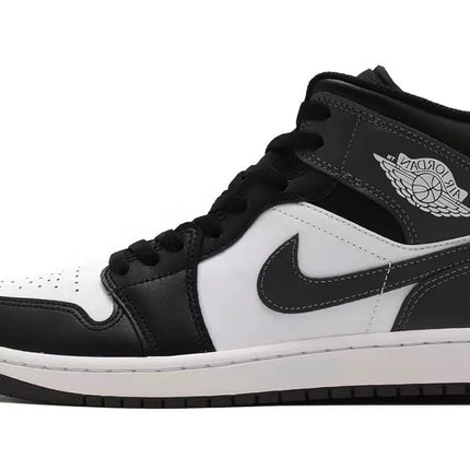 Air Jordan 1 Mid Black White Iron Grey - DQ8426-001