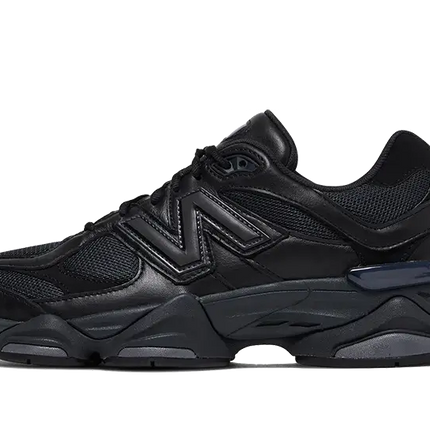 New Balance New Balance 9060 Triple Black Leather - U9060NRI