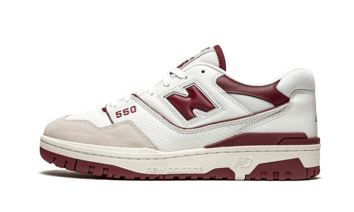 New Balance New Balance 550 Sea Salt Burgundy - BB550LI1