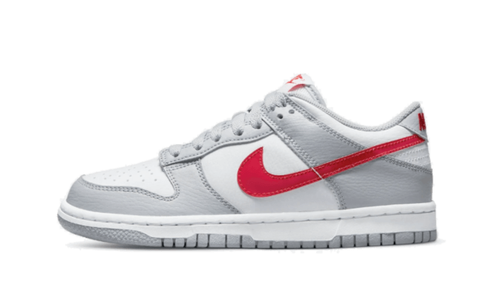 Nike Nike Dunk Low White Grey Red - DV7149-001