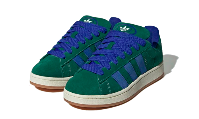 Adidas Adidas Campus 00s Dark Green Semi Lucid Blue - HQ4571