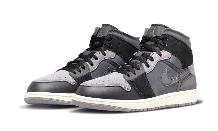 Air Jordan Air Jordan 1 Mid Inside Out Black - DM9652-001 / DV0438-001