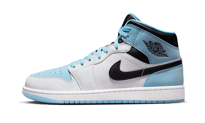 Air Jordan Air Jordan 1 Mid SE Ice Blue Black - DV1308-104 / DV1337-104