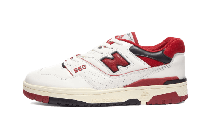 New Balance New Balance New Balance 550 Aimé Leon Dore White Red - BB550AE1