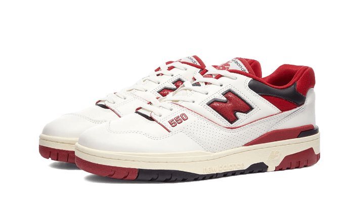 New Balance New Balance New Balance 550 Aimé Leon Dore White Red - BB550AE1