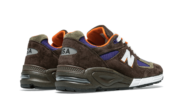 New Balance New Balance 990 V2 Made In Usa Brown Purple - M990BR2