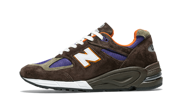 New Balance New Balance 990 V2 Made In Usa Brown Purple - M990BR2