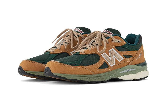 New Balance New Balance 990 V3 Made In USA Brown Olive - M990WG3