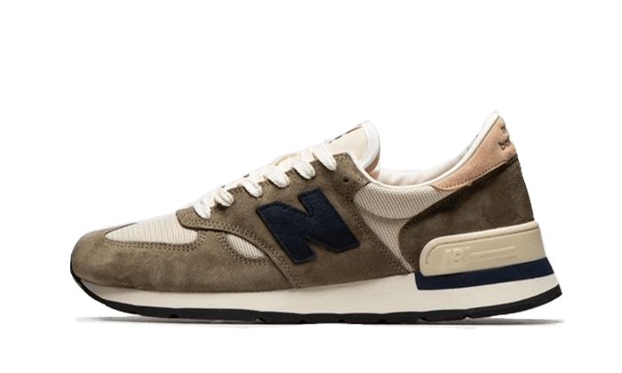 New Balance New Balance 990 V1 Made In USA Cream Olive - M990WG1