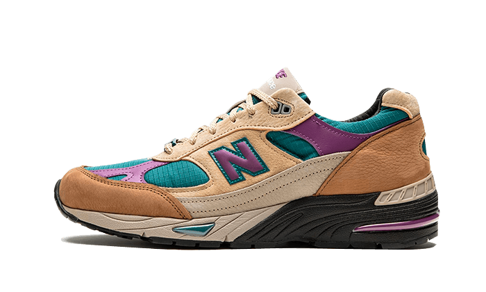 New Balance New Balance 991 Made In UK Palace Brown Teal - M991PAL