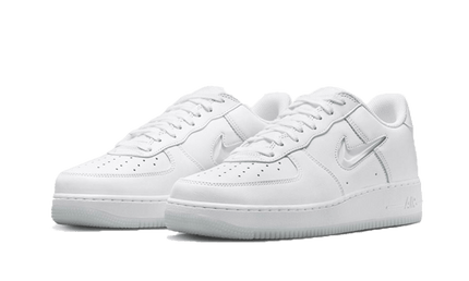 Nike Nike Air Force 1 Low '07 Retro Color of the Month Jewel Swoosh Triple White - FN5924-100